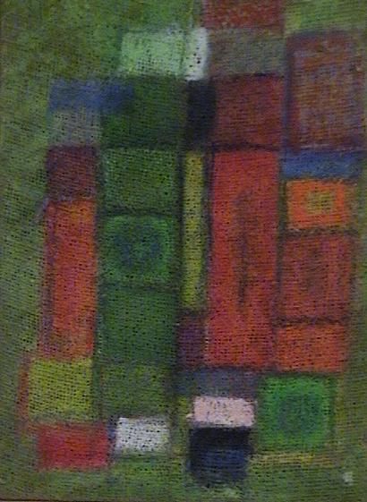 Painting titled "composition2" by Mohammed Bekhti, Original Artwork