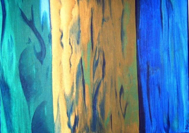 Pintura intitulada "Water" por Bella, Obras de arte originais,