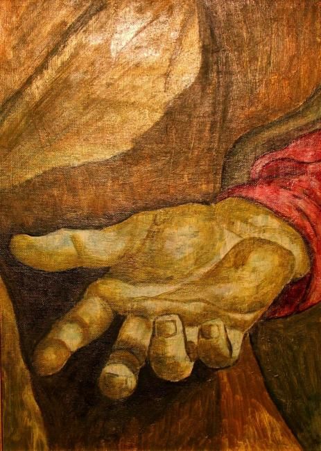 Peinture intitulée "Hommage à Michel An…" par Jean-Luc Bellini, Œuvre d'art originale, Autre