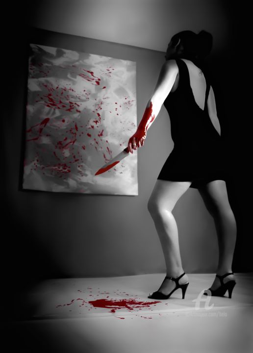 Photography titled "Femme fatale" by David Belo, Original Artwork