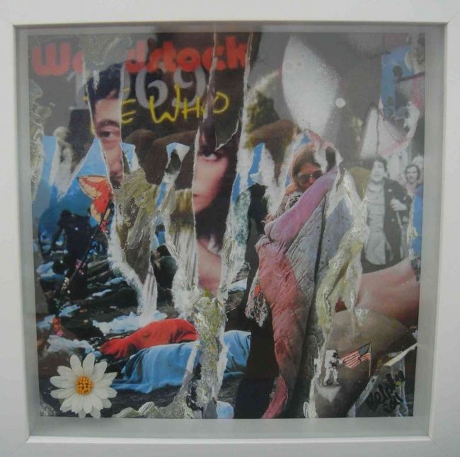 Collages intitulée "1969" par Belphee, Œuvre d'art originale