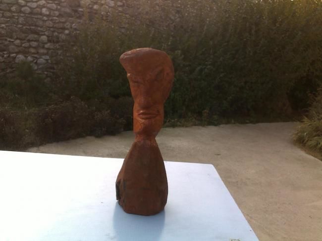 Sculpture intitulée "beli" par Beli, Œuvre d'art originale, Bois