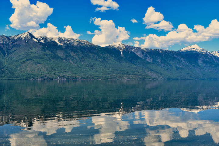 Photography titled "Kootenay Lake" by Ben Savin, Original Artwork, Digital Photography