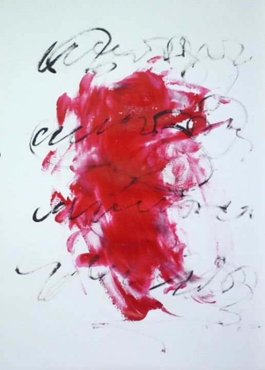 Pintura intitulada "Untitled #16" por Ben & Sherman, Obras de arte originais, Óleo