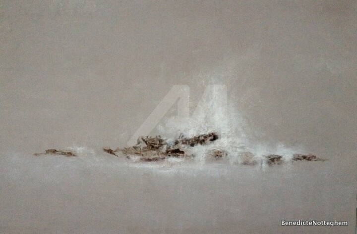 Peinture intitulée "fleurdesel.jpg" par Bénédicte Notteghem, Œuvre d'art originale,