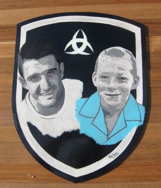 Peinture intitulée "Anthony et Fernando" par Benguit'Art, Œuvre d'art originale,