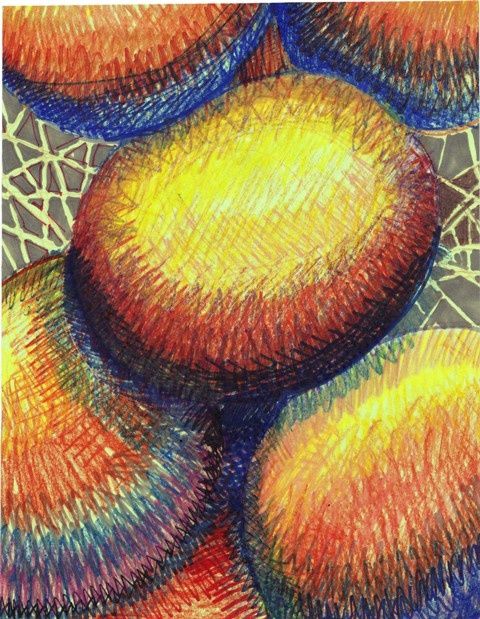 Peinture intitulée "Mango I" par Benjamin Groff, Œuvre d'art originale