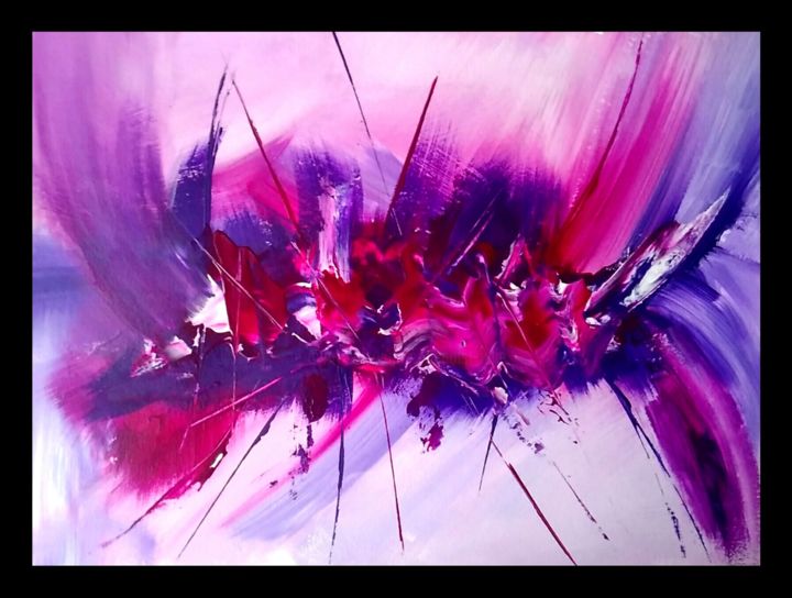 Painting titled "Inspiration 6 - Can…" by Julie Benoist, Original Artwork, Acrylic