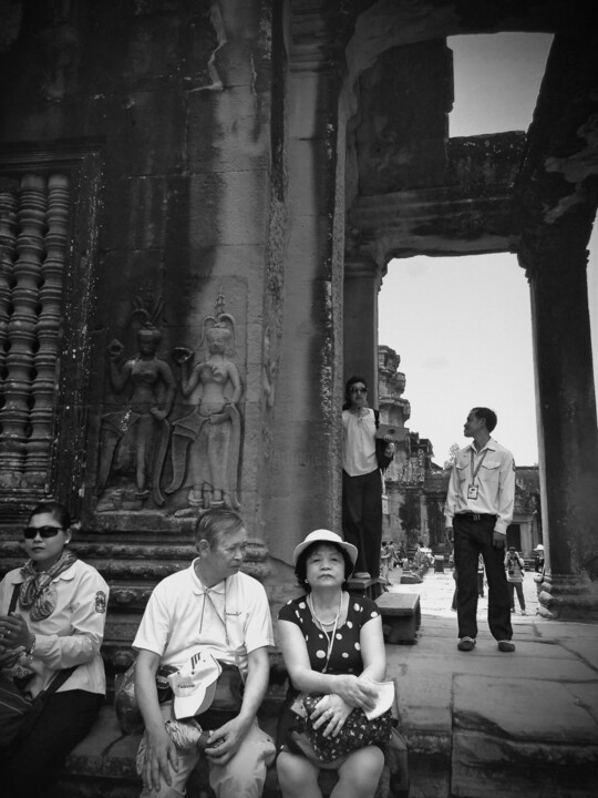 Photography titled "Chinese Tourists | 5" by Benoit Delplace, Original Artwork, Digital Photography