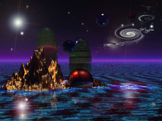 Digital Arts titled "XIII" by Guy Benson, Original Art, 2D Digital Work