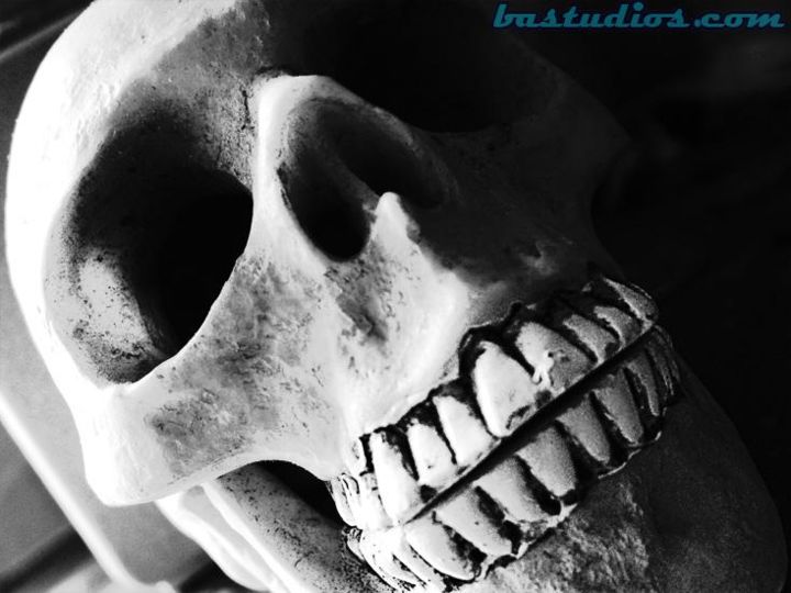 Fotografia intitolato "Skull 2" da Ben Wager, Opera d'arte originale