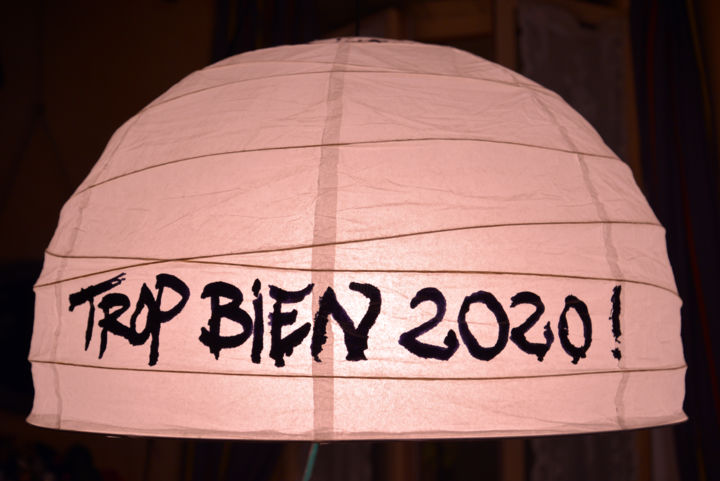 제목이 "Trop bien 2020"인 그림 Béopé로, 원작, 잉크