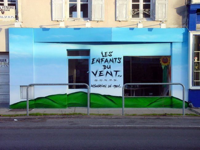 Painting titled "les enfants du vent" by Béopé, Original Artwork