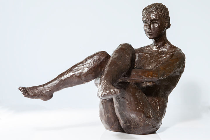 Sculpture intitulée "Equilibre" par Berangere Jacquillat, Œuvre d'art originale