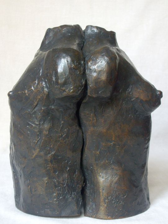 Sculpture intitulée "osmose" par Berangere Jacquillat, Œuvre d'art originale