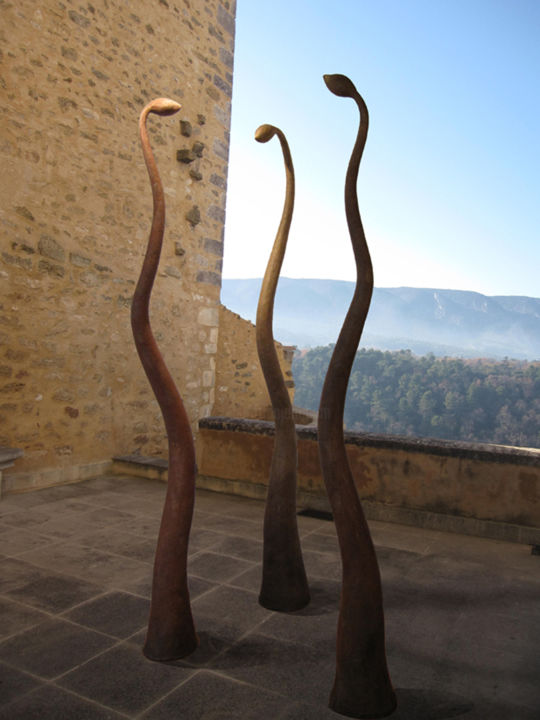 Sculpture intitulée "elans" par Berengere D Orsay, Œuvre d'art originale