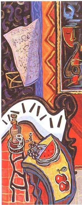 Painting titled "DOLCE VITA" by Berge Missakian, Original Artwork