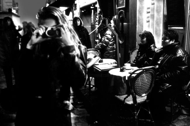 "à Montmartre le soi…" başlıklı Fotoğraf Bernard Jacques tarafından, Orijinal sanat