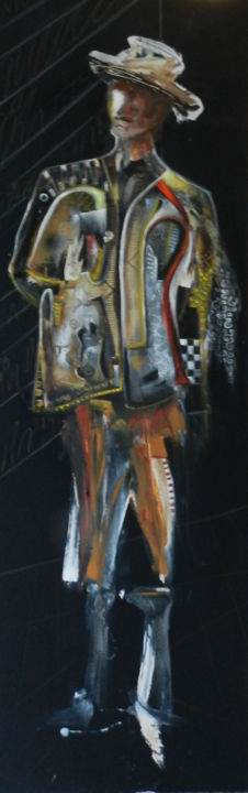 Peinture intitulée "126.jpg" par Bernard Alaux, Œuvre d'art originale,