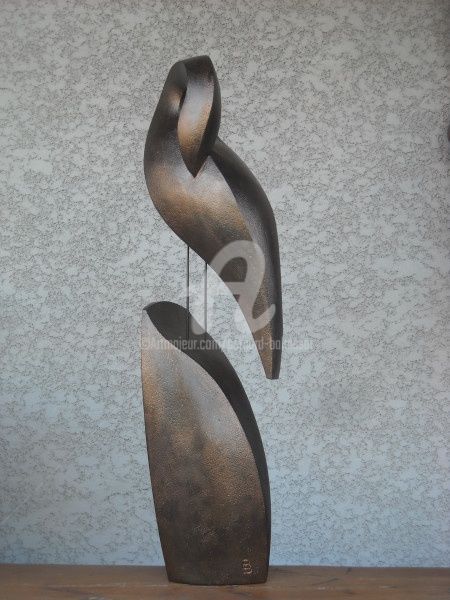 Sculpture titled "Grattouille" by Bernard Baltassat, Original Artwork