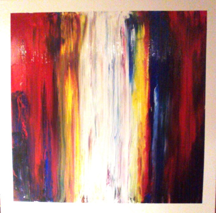 Painting titled "eclat-de-couleurs-8…" by Bernard Courtalon (courtaloni), Original Artwork, Acrylic