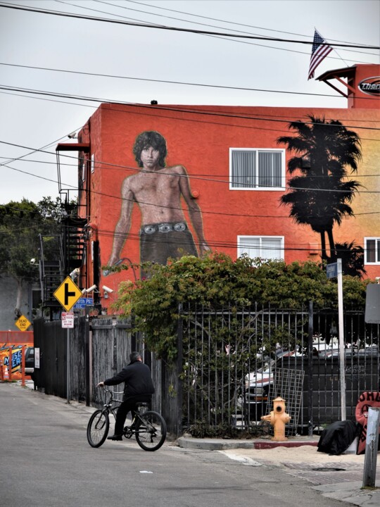 Fotografía titulada "Jim Morrison (The D…" por Bernard Levy, Obra de arte original, Fotografía digital