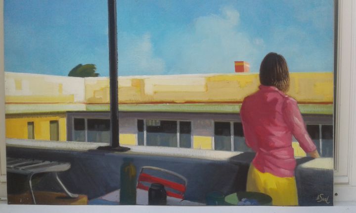 Peinture intitulée "tableaux-et-autres-…" par Bernard Suel, Œuvre d'art originale,