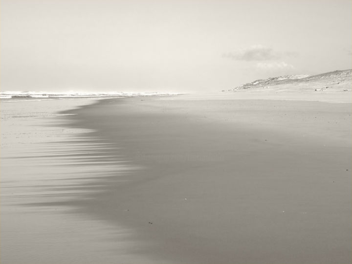 Fotografia intitolato "Cap-Ferret beach S0…" da Bernard Liotier, Opera d'arte originale