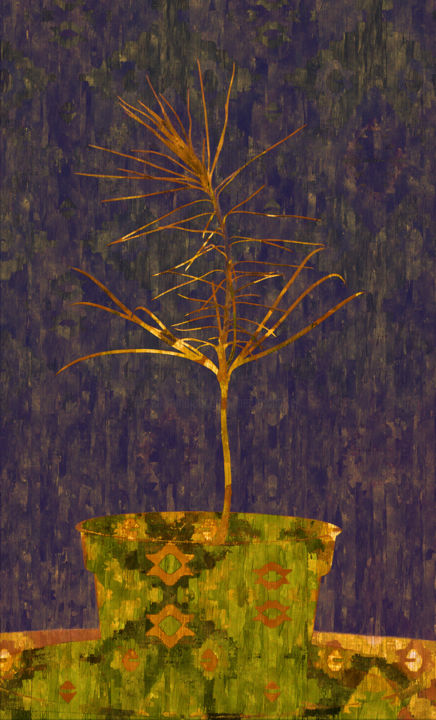 Digital Arts titled "PinusPinaster N0607…" by Bernard Liotier, Original Artwork, Digital Painting