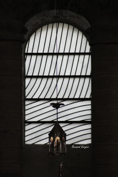 Fotografia intitulada "lumière du coeur.(c…" por Bernard Vergier, Obras de arte originais