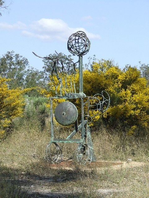 Sculpture intitulée "2005_0509gardenscul…" par Tim Ullrich, Œuvre d'art originale