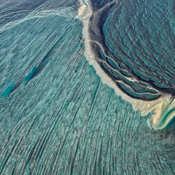 Photographie intitulée "Montgomery Reef, Au…" par Bernhard Edmaier, Œuvre d'art originale, Photographie numérique