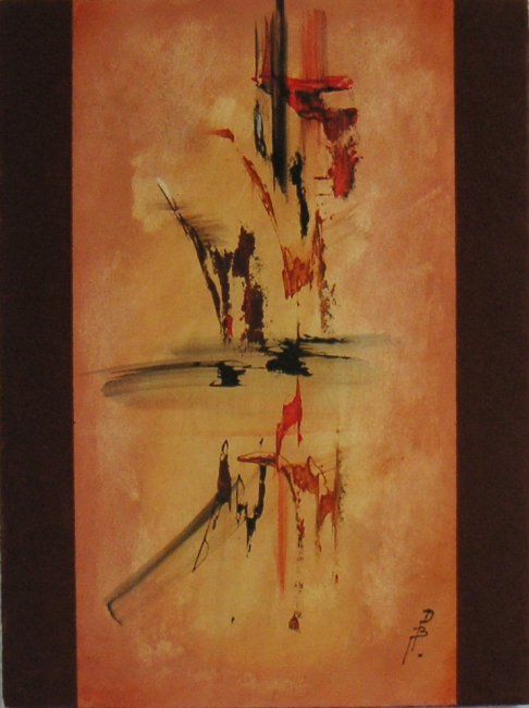 Peinture intitulée "sans titre 11" par Didier Bernis, Œuvre d'art originale, Huile