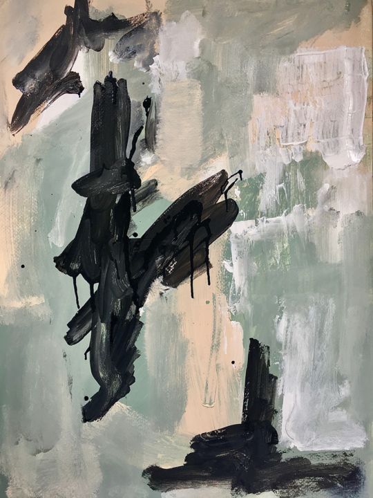 "Non 3" başlıklı Tablo Berrarte tarafından, Orijinal sanat, Akrilik