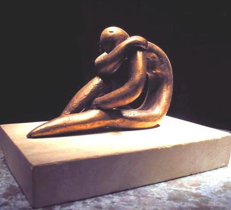 Sculptuur getiteld "Stage" door Bertalan, Origineel Kunstwerk, Metalen
