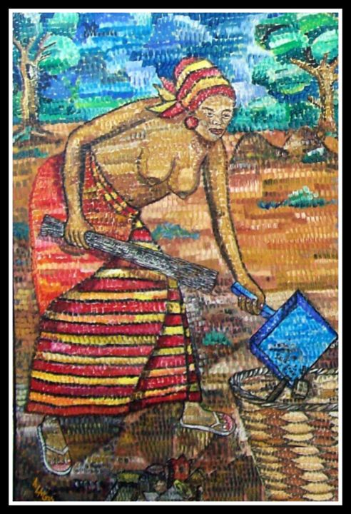 Peinture intitulée "la-salubrite.jpg" par Azagb' Art, Œuvre d'art originale,
