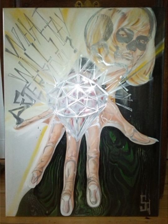 Painting titled "diamond-2.jpg" by Bestman Vandenbranden, Original Artwork