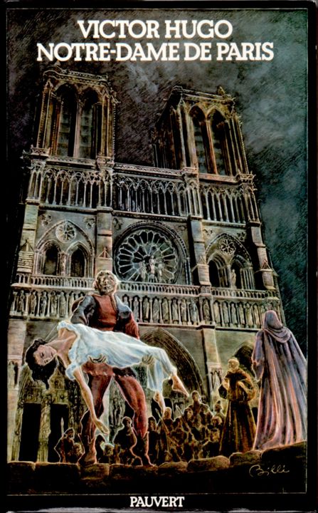 Painting titled "NOTRE DAME DE PARIS…" by Billy Renoir, Original Artwork, Ink Mounted on Other rigid panel