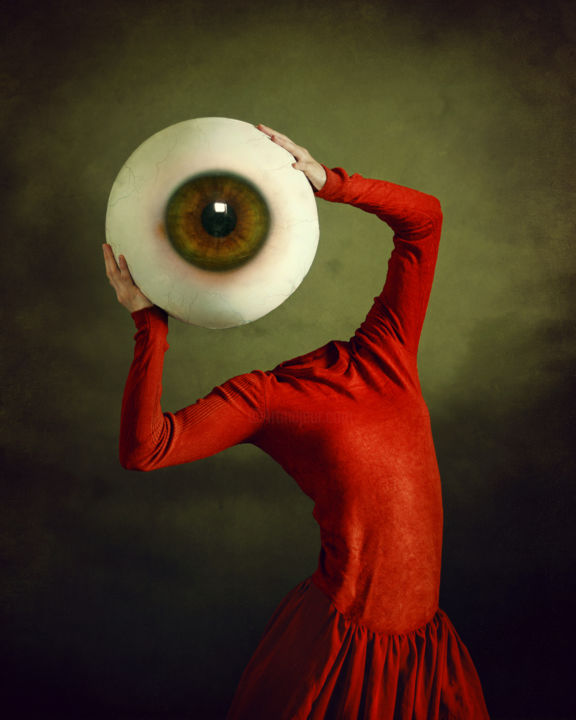 Arts numériques intitulée "Avoir l'oeil" par Bettina Dupont, Œuvre d'art originale, Photo montage
