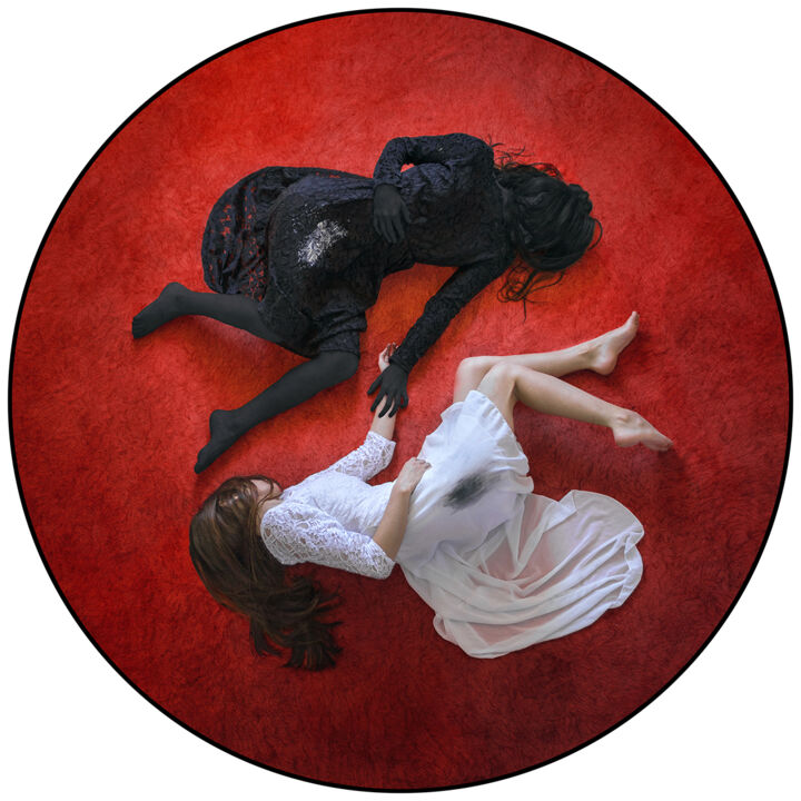 Fotografia intitolato "Harmonie" da Bettina Dupont, Opera d'arte originale, Fotografia manipolata