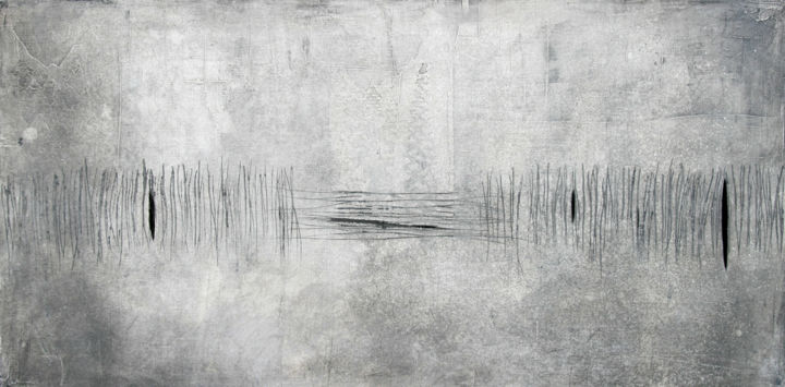 Картина под названием "Untitled, 2012" - Bettina Hachmann, Подлинное произведение искусства, Акрил
