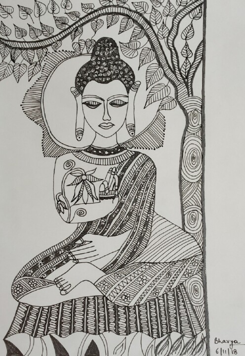 Gautam Buddha Art Print by Kumkum Singh - Fine Art America-saigonsouth.com.vn