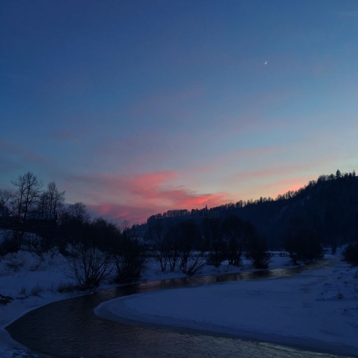 Photographie intitulée "Winter" par Bianca Cotea, Œuvre d'art originale, Photographie numérique