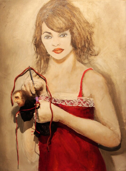 Pintura titulada "Première confection." por Robert Blanchette, Obra de arte original, Acrílico