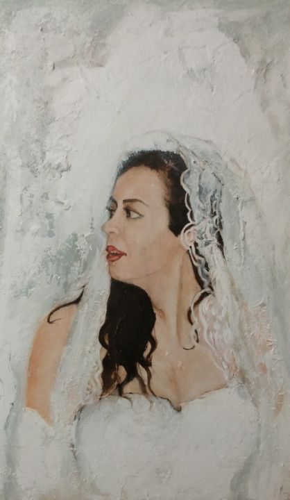 Peinture intitulée "Le mariage d'une am…" par Robert Blanchette, Œuvre d'art originale, Acrylique