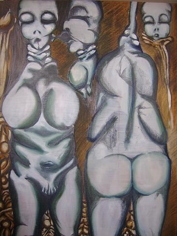 Pintura titulada "sin titulo" por Janis, Obra de arte original