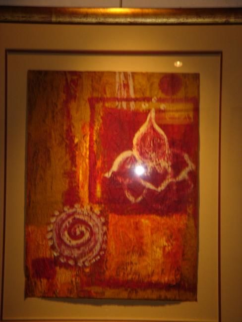 Painting titled "Lotus" by Miel, Original Artwork