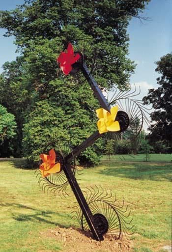 Sculpture intitulée "Olé Torero" par Bill B. Artgriculture, Œuvre d'art originale, Métaux