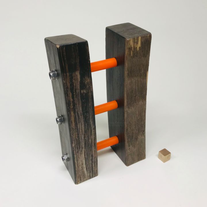 雕塑 标题为“Ladder” 由Bill Enck, 原创艺术品, 塑料