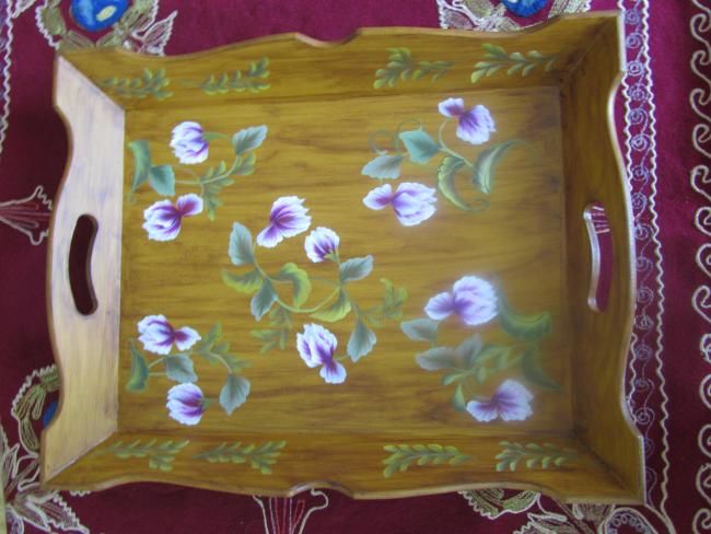 Painting titled "سینی" by Bita Molkara, Original Art, Oil
